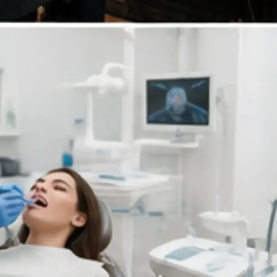 Diş Kliniği için hazırlanan görsel deneyim