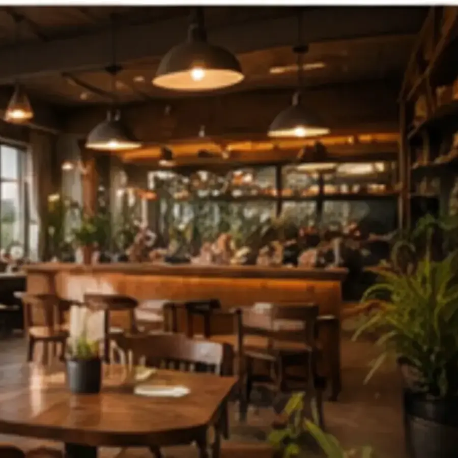 Kafe / Restoran için hazırlanan görsel deneyim