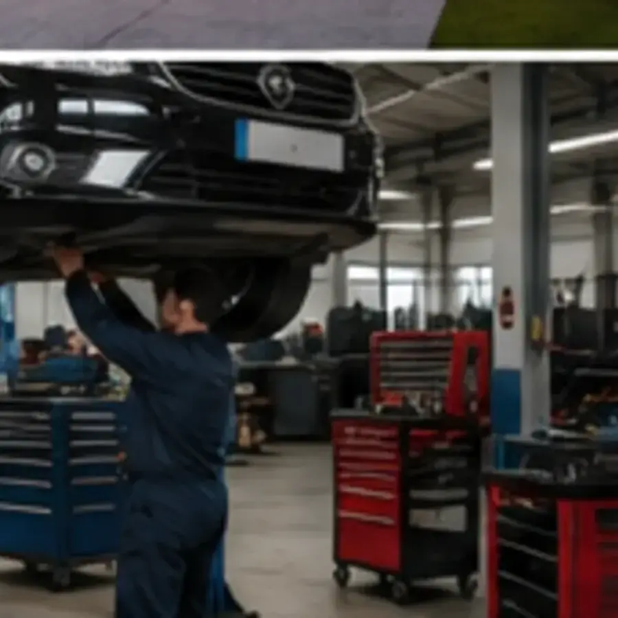 Oto Servis için hazırlanan görsel deneyim