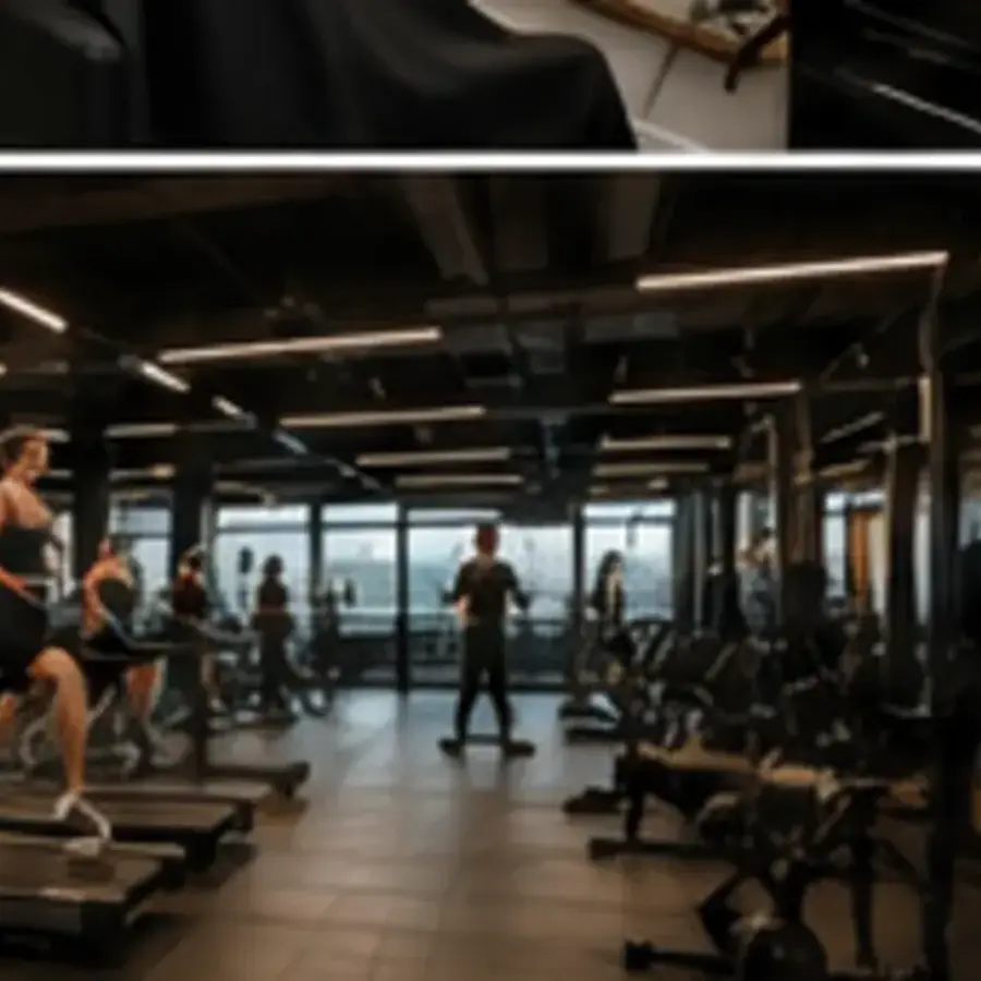 Spor Salonu için hazırlanan görsel deneyim